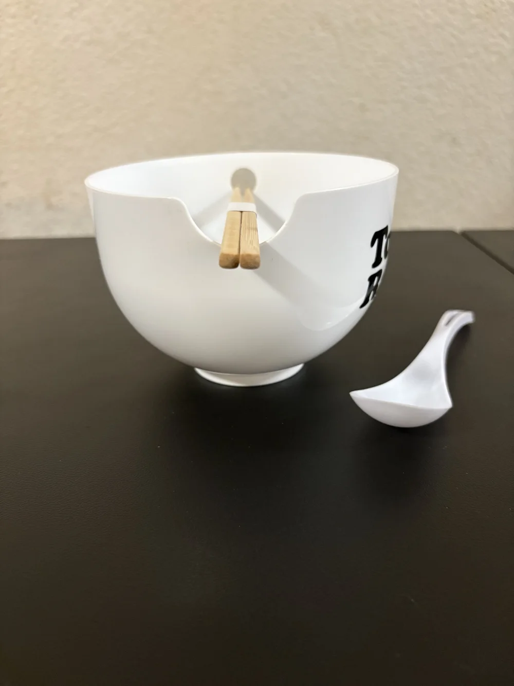 Target Nissin Top Ramen White Ceramic Bowl Set with Red Logo